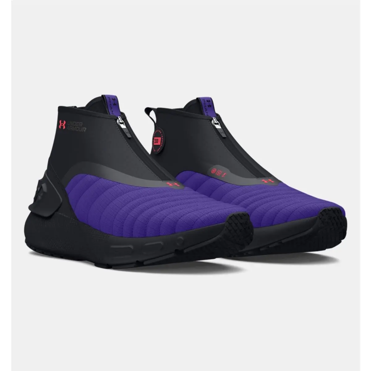 Under Armour shoes - Under Armour HOVR Phantom - HOVR Phantom - 3026802-500 - Electric Purple-Black 19