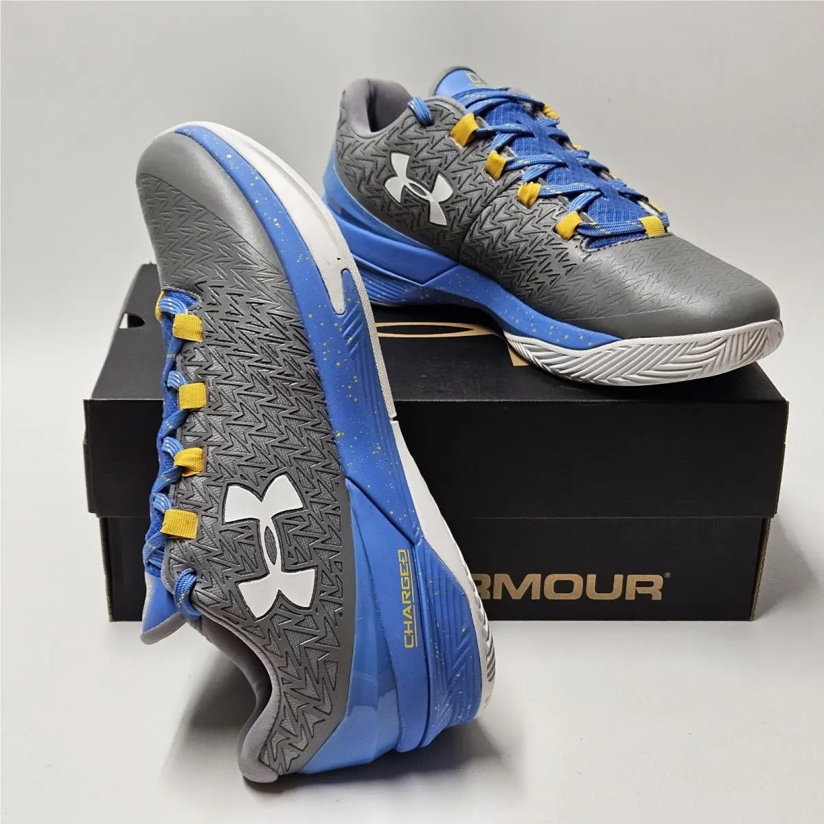 Under Armour Clutchfit Drive 3 Low Mens 9 Basketball Shoes Blue 1274422-035