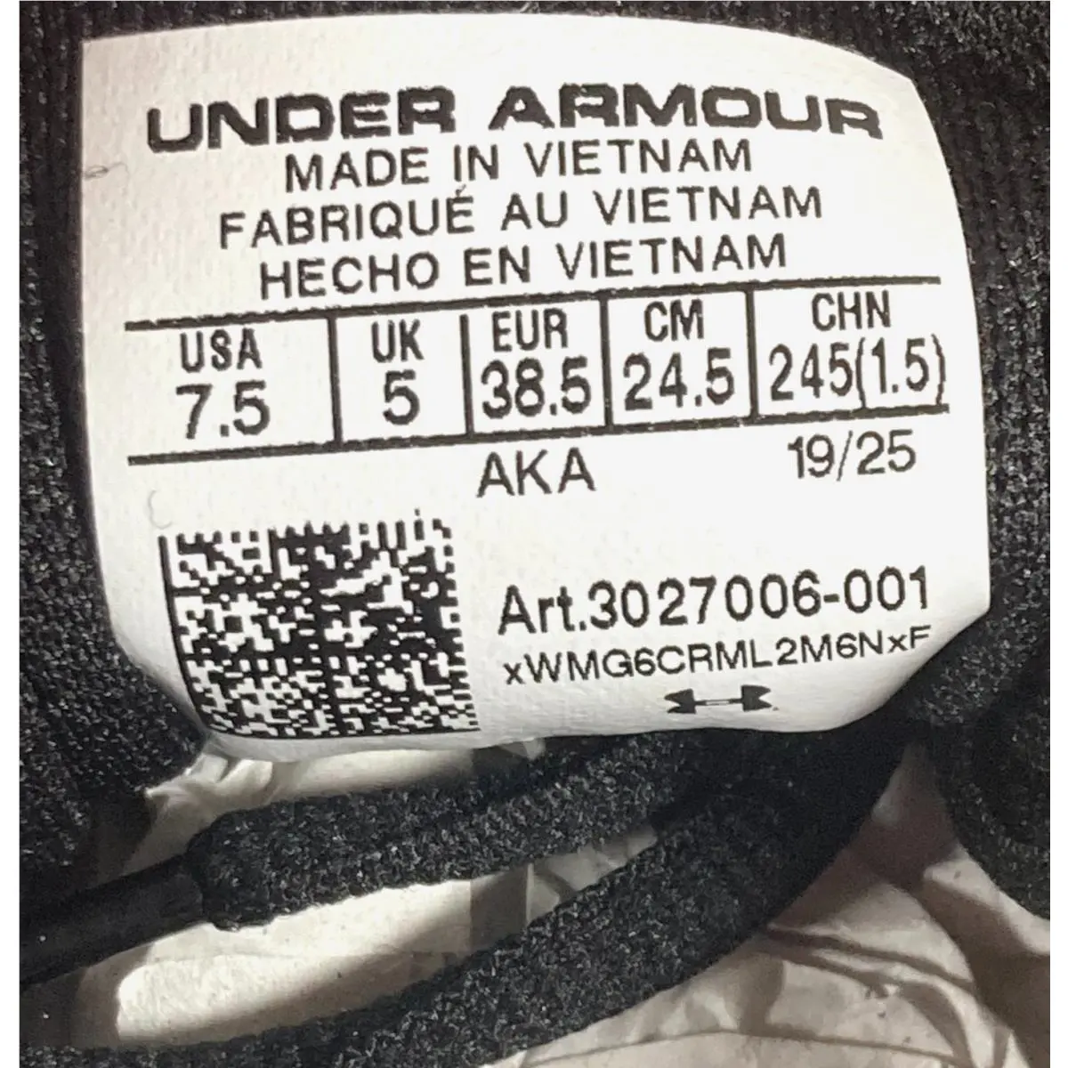 Under Armour shoes - Under Armour Charged Speed Swift - 3027006-001 - Black (UPC: 196885769313) 21