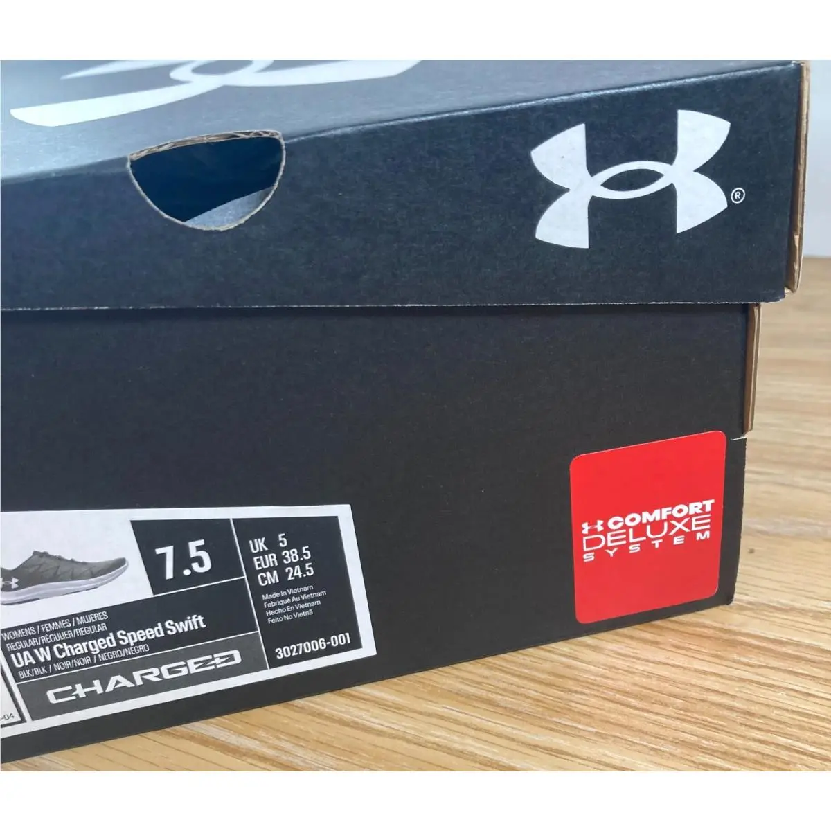 Under Armour shoes - Under Armour Charged Speed Swift - 3027006-001 - Black (UPC: 196885769313) 4