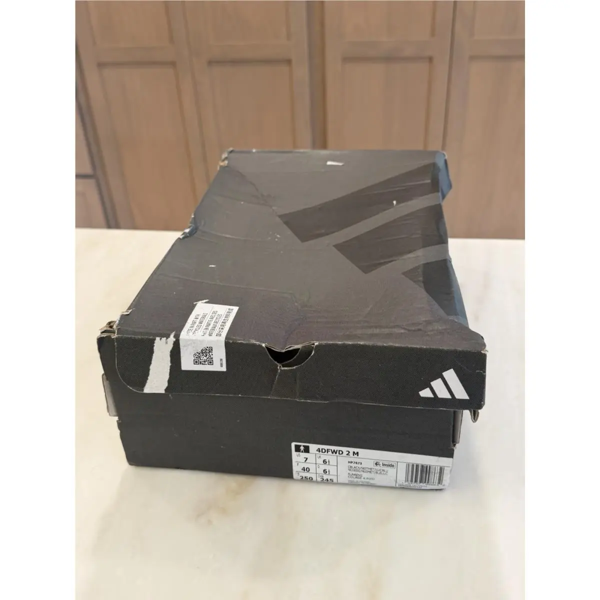 Adidas shoes - 4DFWD 2 - HP7673 - Core Black / Night Metallic / Lucid Blue, Manufacturer: Core Black/Night Metallic/Lucid Blue 7