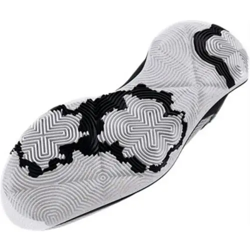 Under Armour shoes - WHITE-BLACK-METALLIC GOLD (UPC: 195253712845) 3