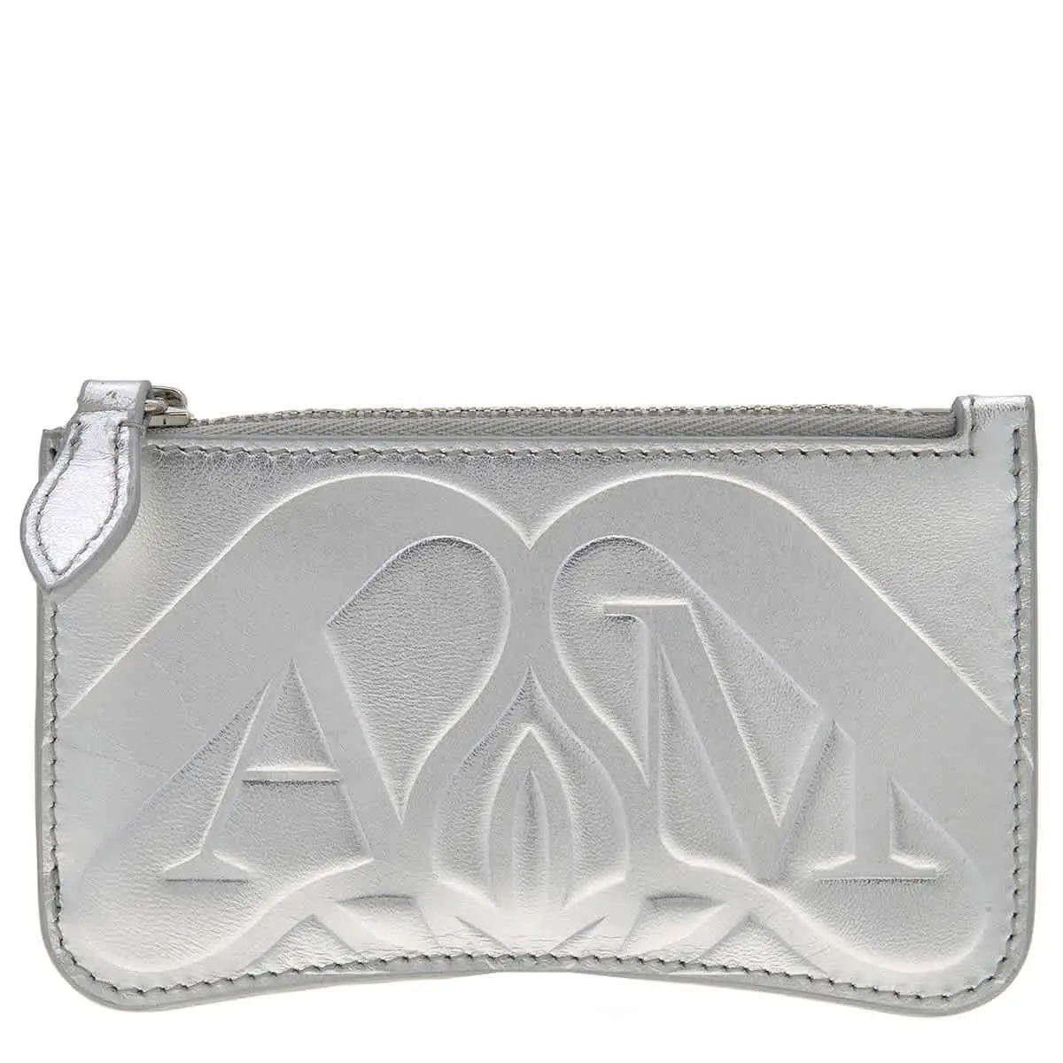 Alexander Mcqueen Seal Card Holder 779225 1BL0I 1400 by Alexander McQueen