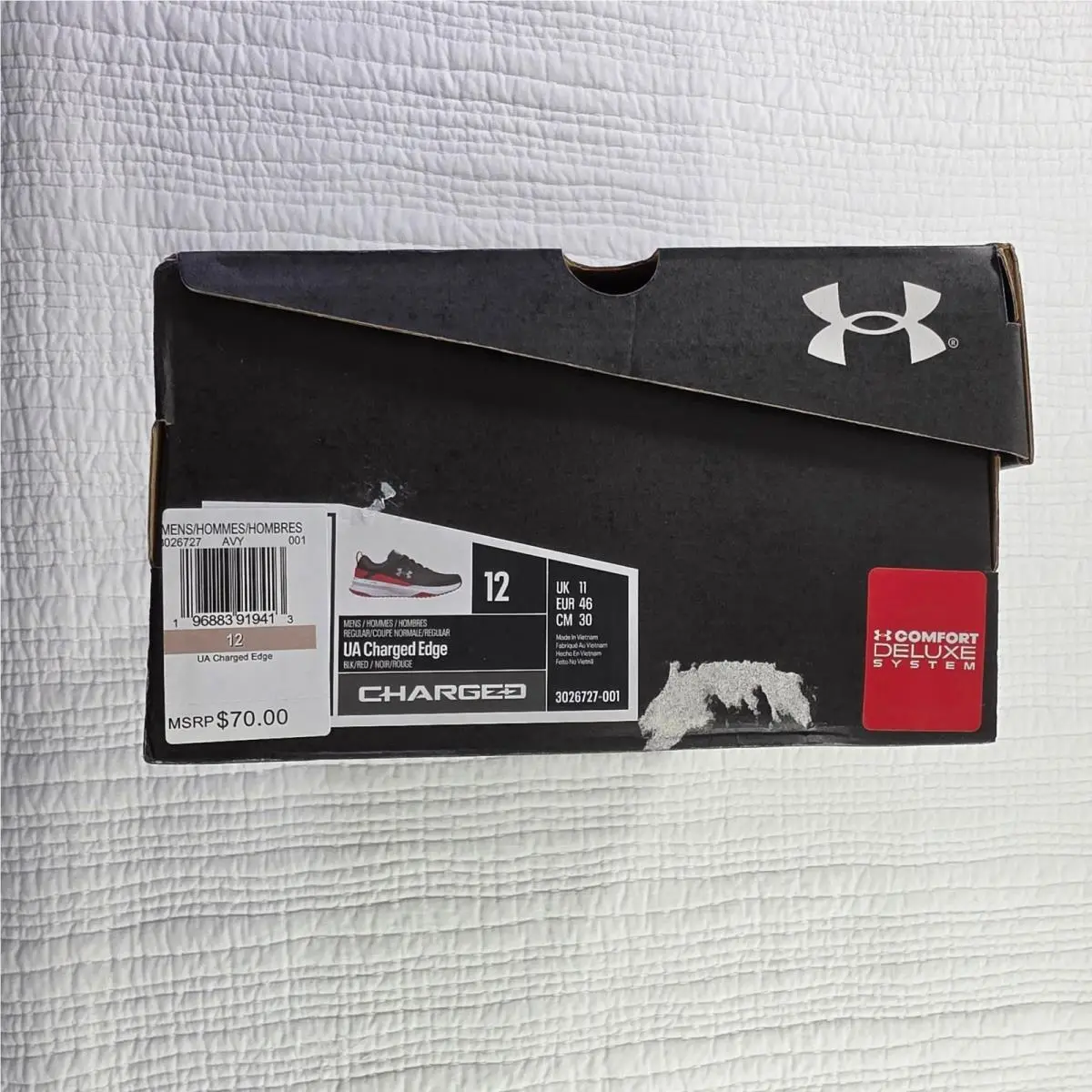 Under Armour shoes - Charged Edge - Charged Edge - Black 5