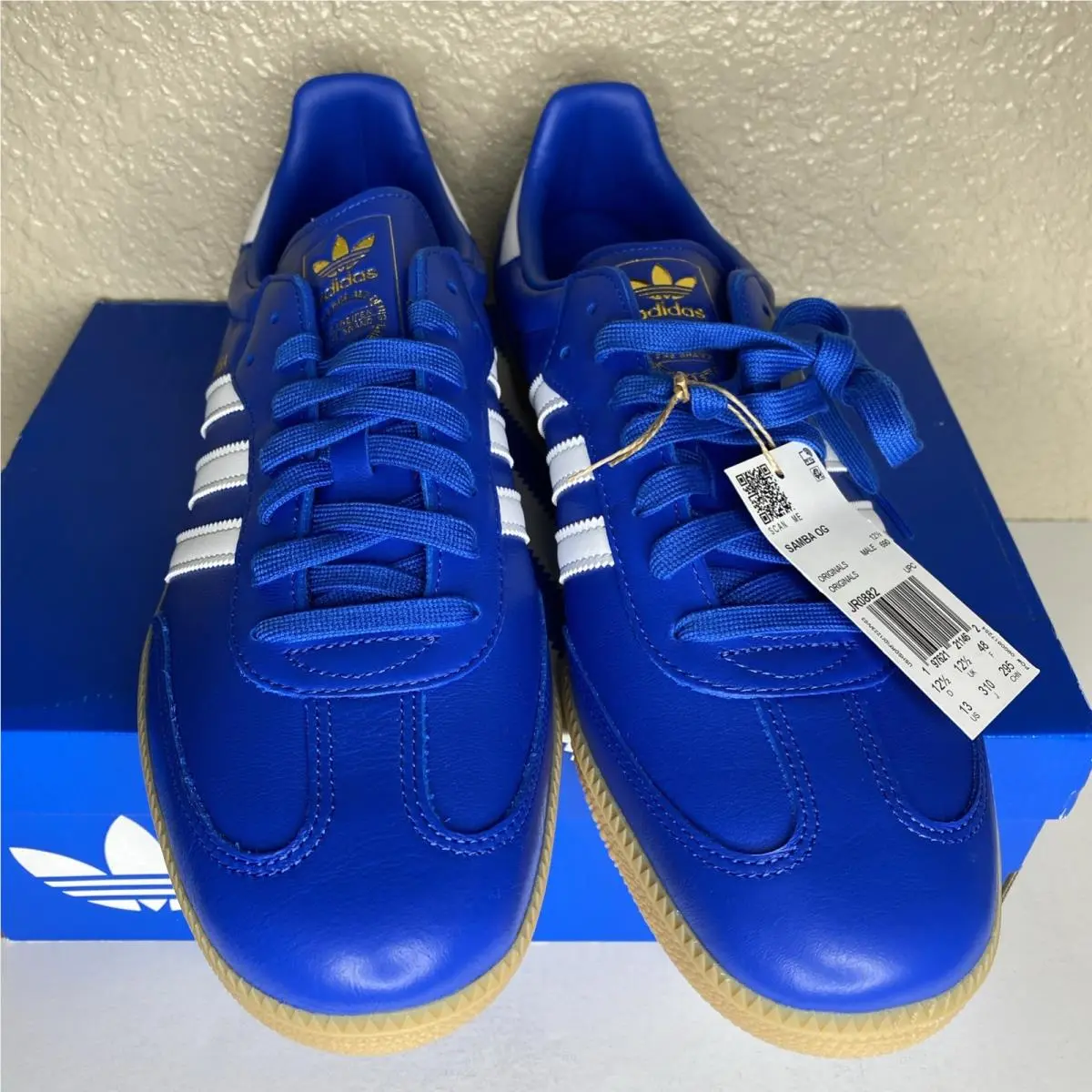 Adidas shoes - adidas Samba - Samba - JR0882 - Blue (UPC: 0197621211462) 2