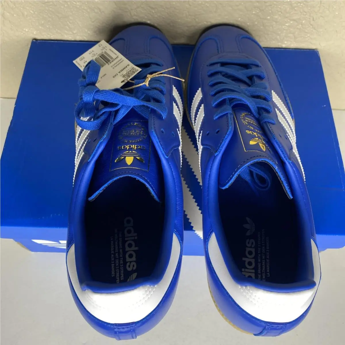 Adidas shoes - adidas Samba - Samba - JR0882 - Blue (UPC: 0197621211462) 4