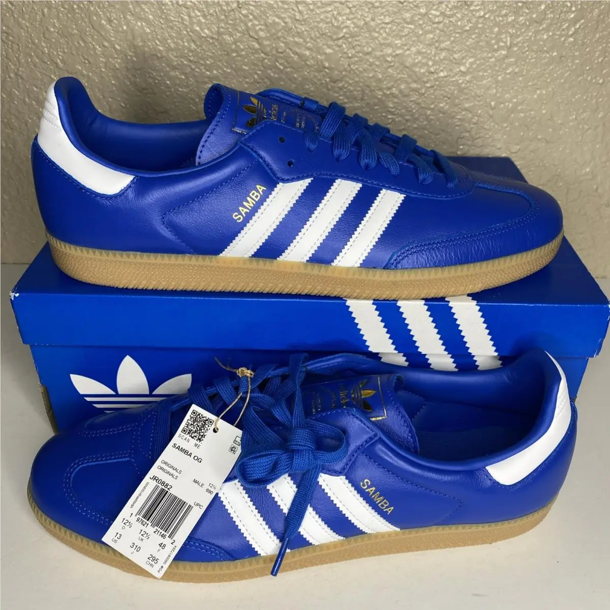 Adidas shoes - adidas Samba - Samba - JR0882 - Blue (UPC: 0197621211462) 0