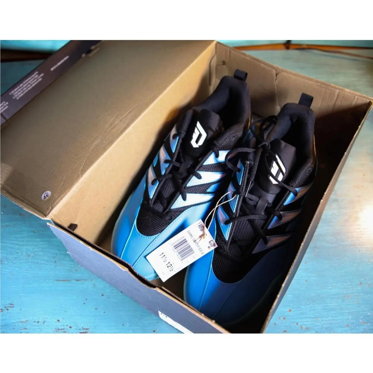 Adidas shoes - Dame Certified 3 - Dame Certified - IH8466 - Blue (UPC: 197609541291) 0
