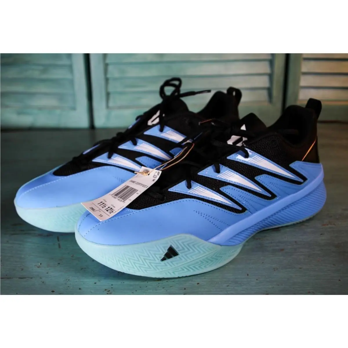 Adidas shoes - Dame Certified 3 - Dame Certified - IH8466 - Blue (UPC: 197609541291) 2