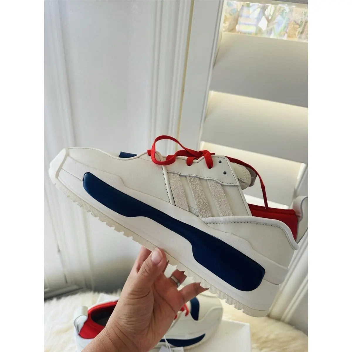 Adidas shoes - Adidas Y-3 Rivalry - Rivalry - IE7260 - Off-White/Unity Ink/Lush Red 3
