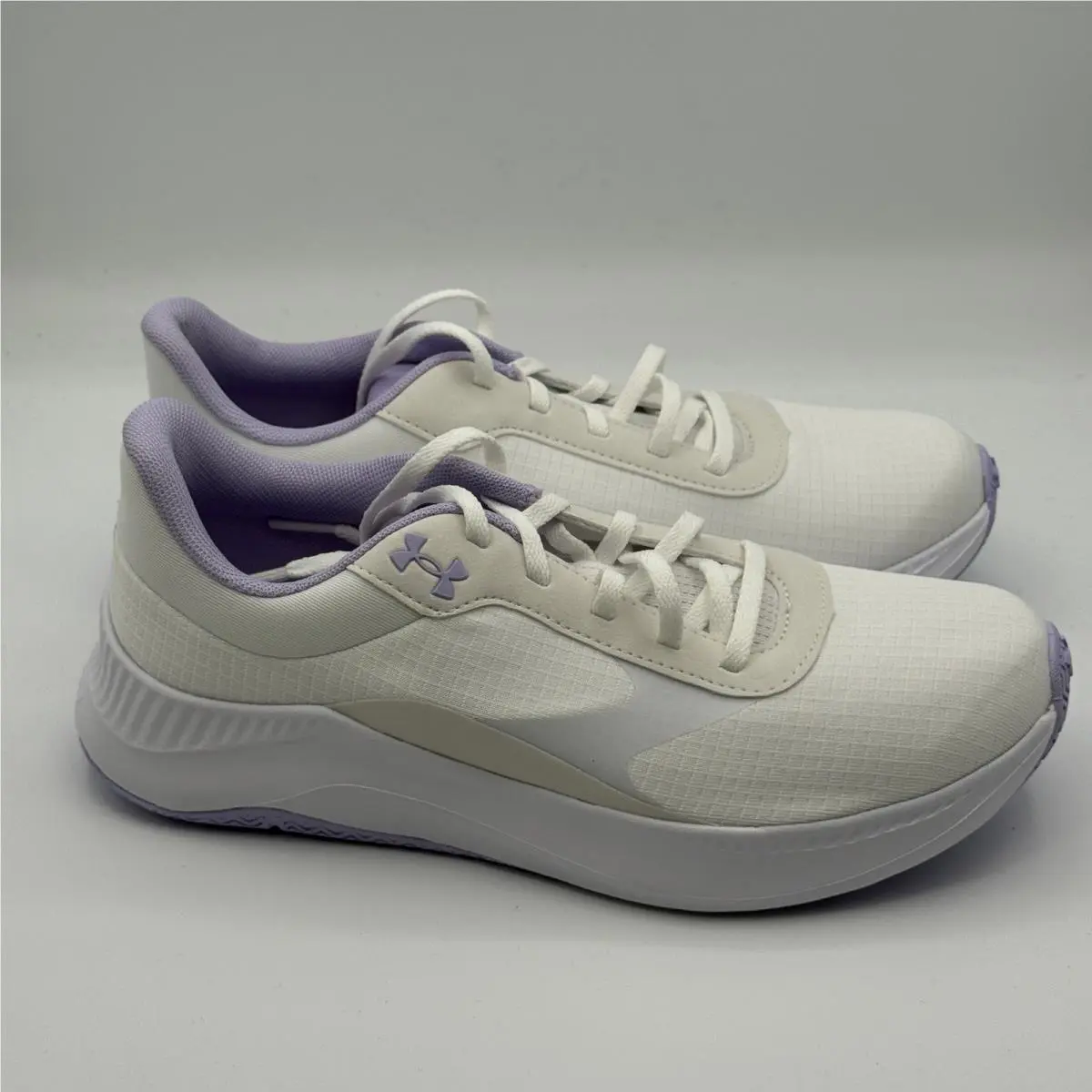 Under Armour UA W Aurora 3 Shoes Womens Size 9 White Lavender 3026760-100