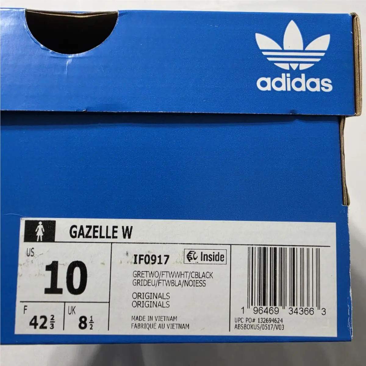 Adidas shoes - adidas Gazelle - Gazelle - IF0917 - Gray 2