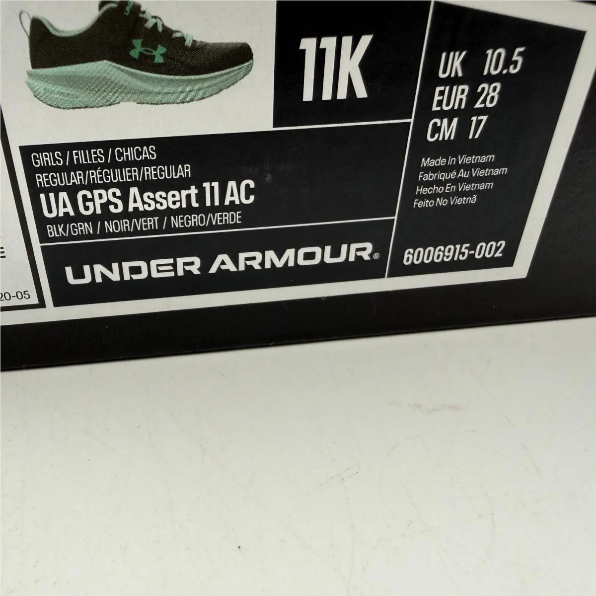 Under Armour shoes - UA GPS Assert 11 AC - Black 0