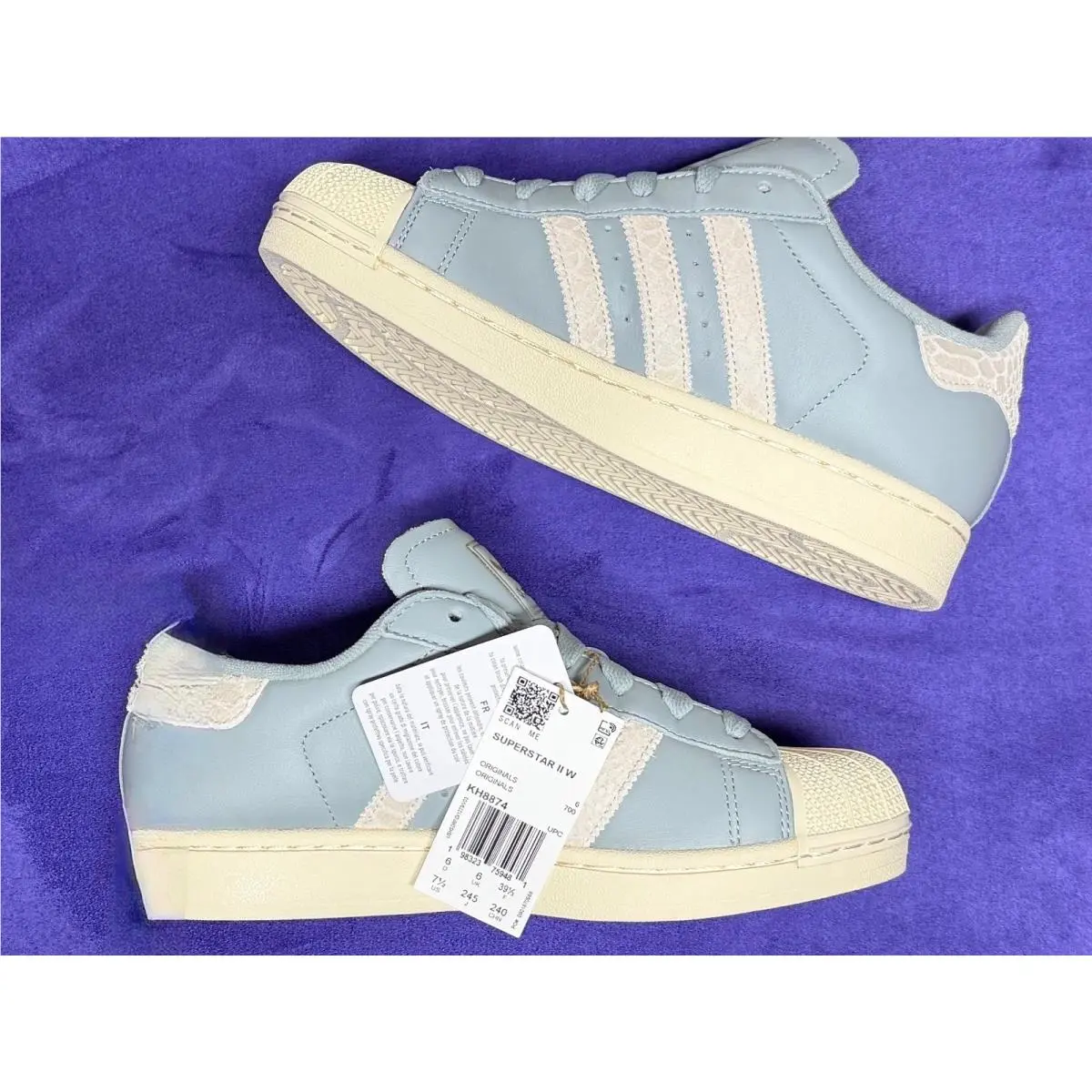 Adidas shoes - adidas Superstar II - Superstar - Blue 2