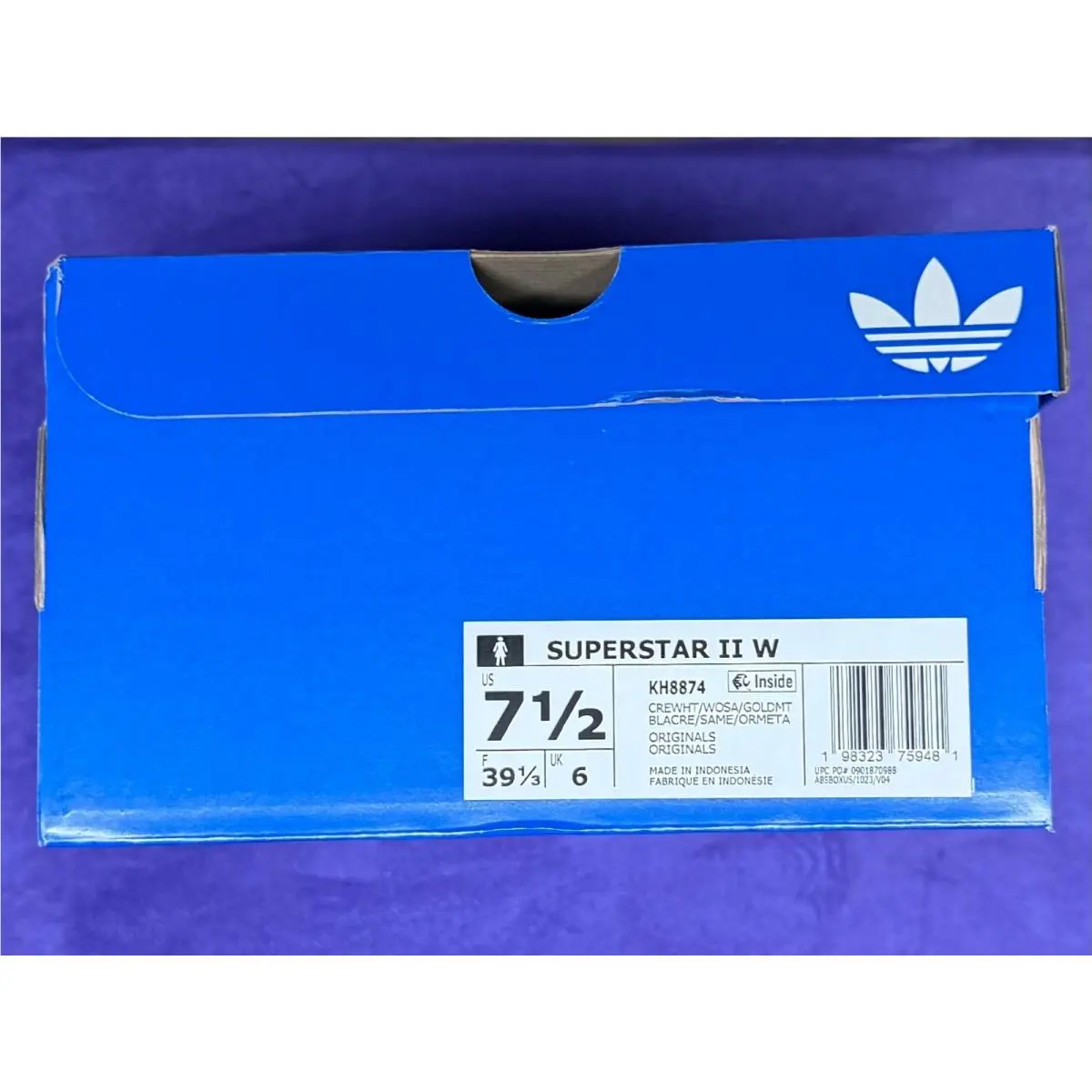 Adidas shoes - adidas Superstar II - Superstar - Blue 6