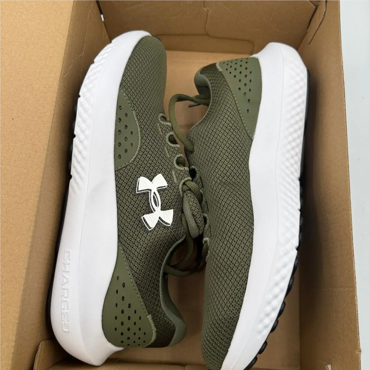 Under Armour shoes - Under Armour Charged Surge 4 - Green 4