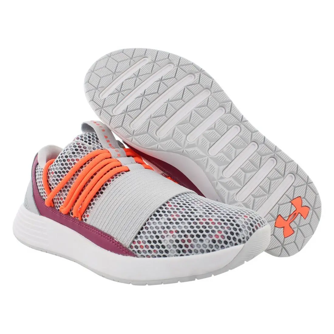 Under Armour Breathe Lace Womens Shoes Size 10 Color: Halo Gray/pink Quartz