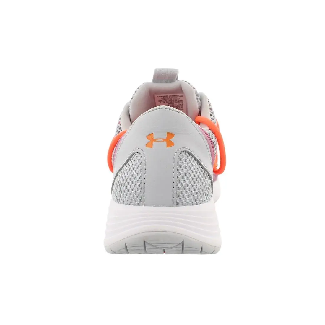 Under Armour shoes - Halo Gray/Pink Quartz, Main: White (UPC: 192811232487) 2