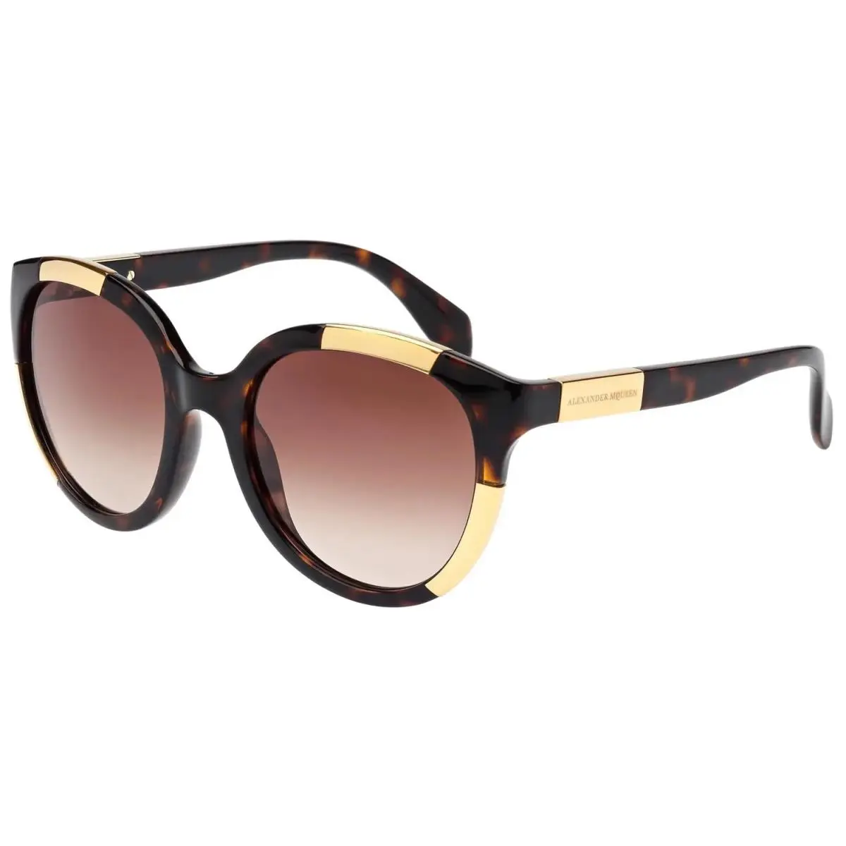Alexander Mcqueen Sunglasses AM0007S 002 D by Alexander McQueen