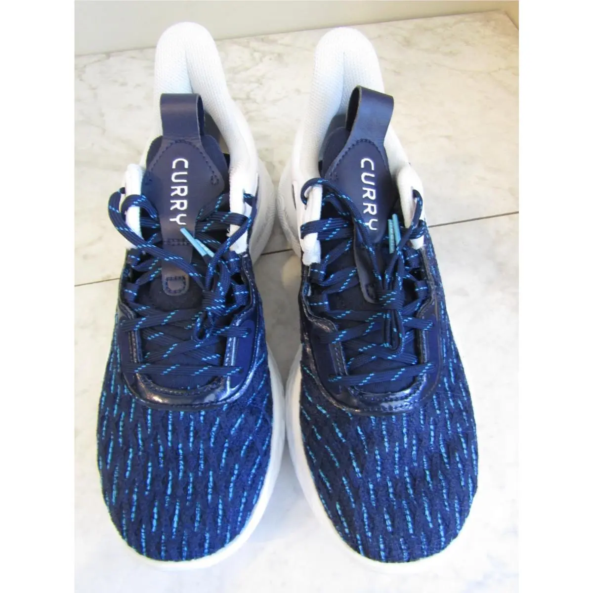 Under Armour shoes - Under Armour Team Curry - Team Curry - White/Blue (UPC: 196039308870) 0
