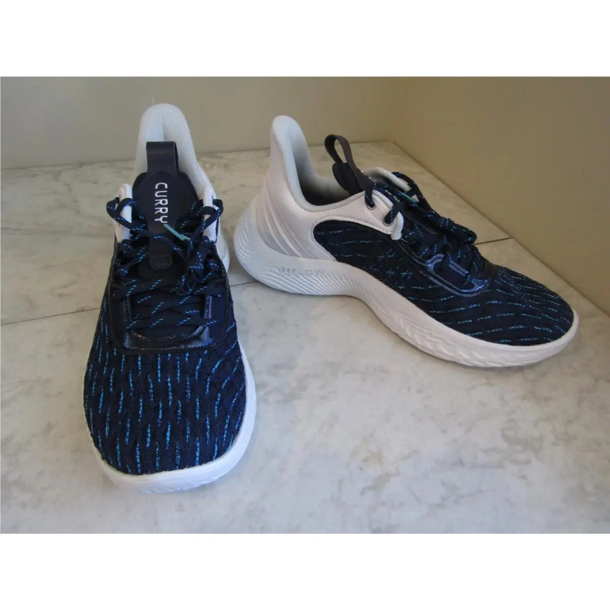 Under Armour shoes - Under Armour Team Curry - Team Curry - White/Blue (UPC: 196039308870) 1