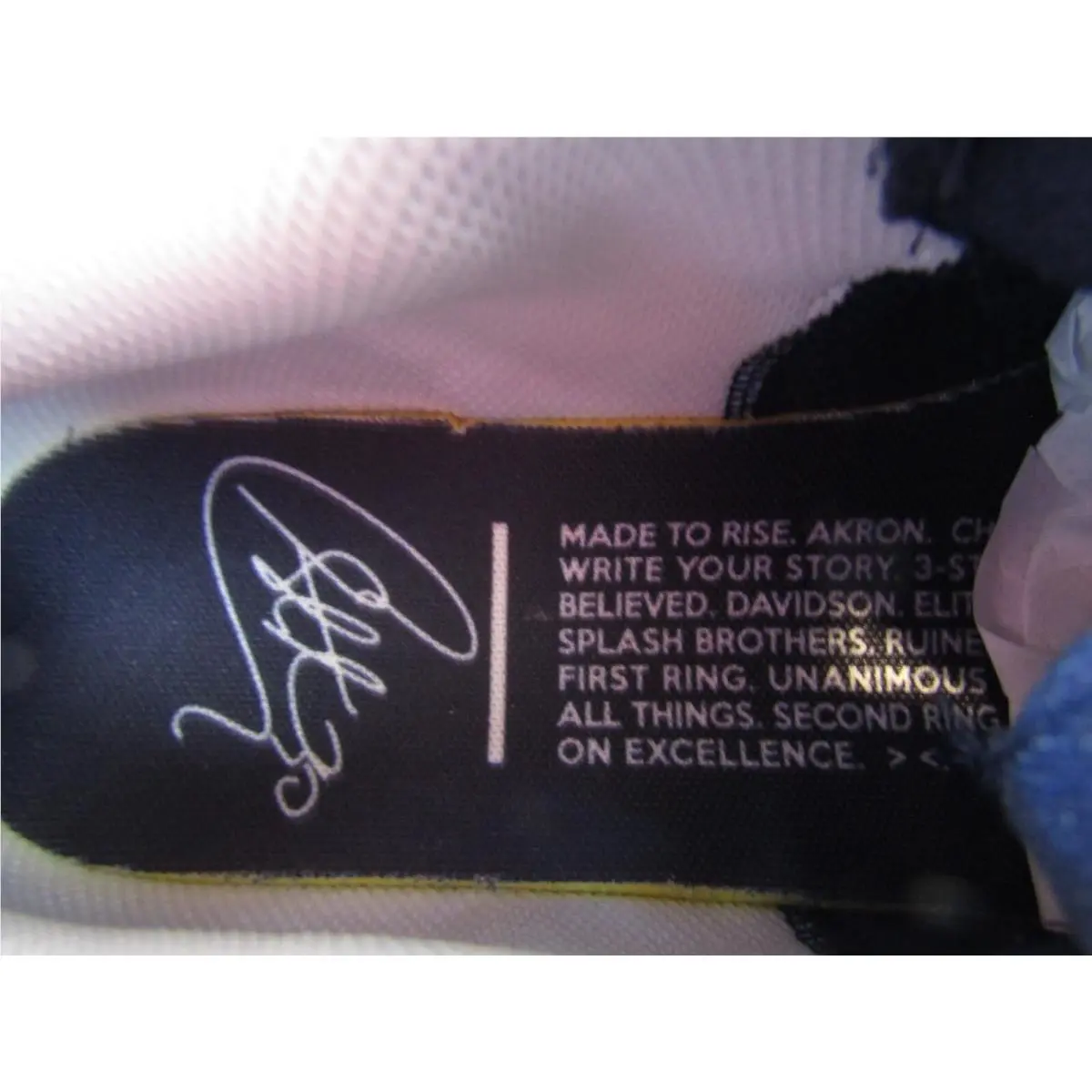 Under Armour shoes - Under Armour Team Curry - Team Curry - White/Blue (UPC: 196039308870) 4