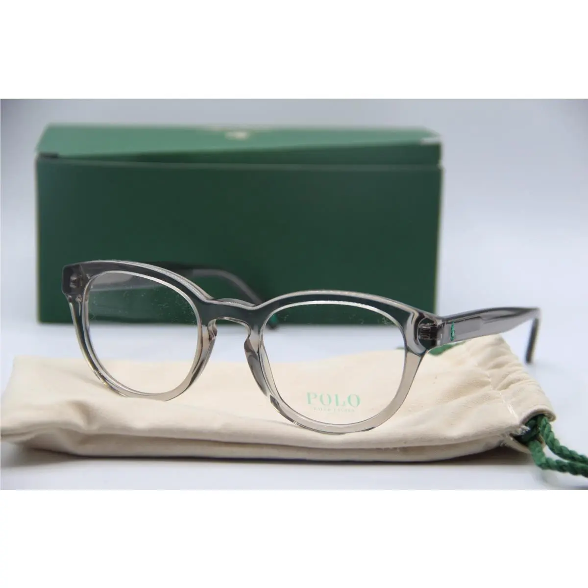 Alexander Mcqueen PH 2262 5965 Teal Clear Eyeglasses W/case 53-21