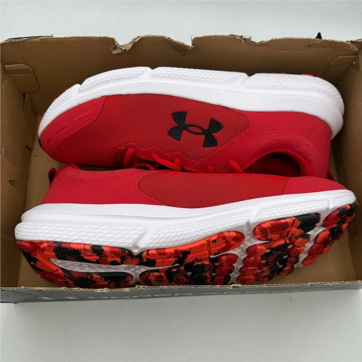 Under Armour shoes - Under Armour Charged Assert 10 - Red 4