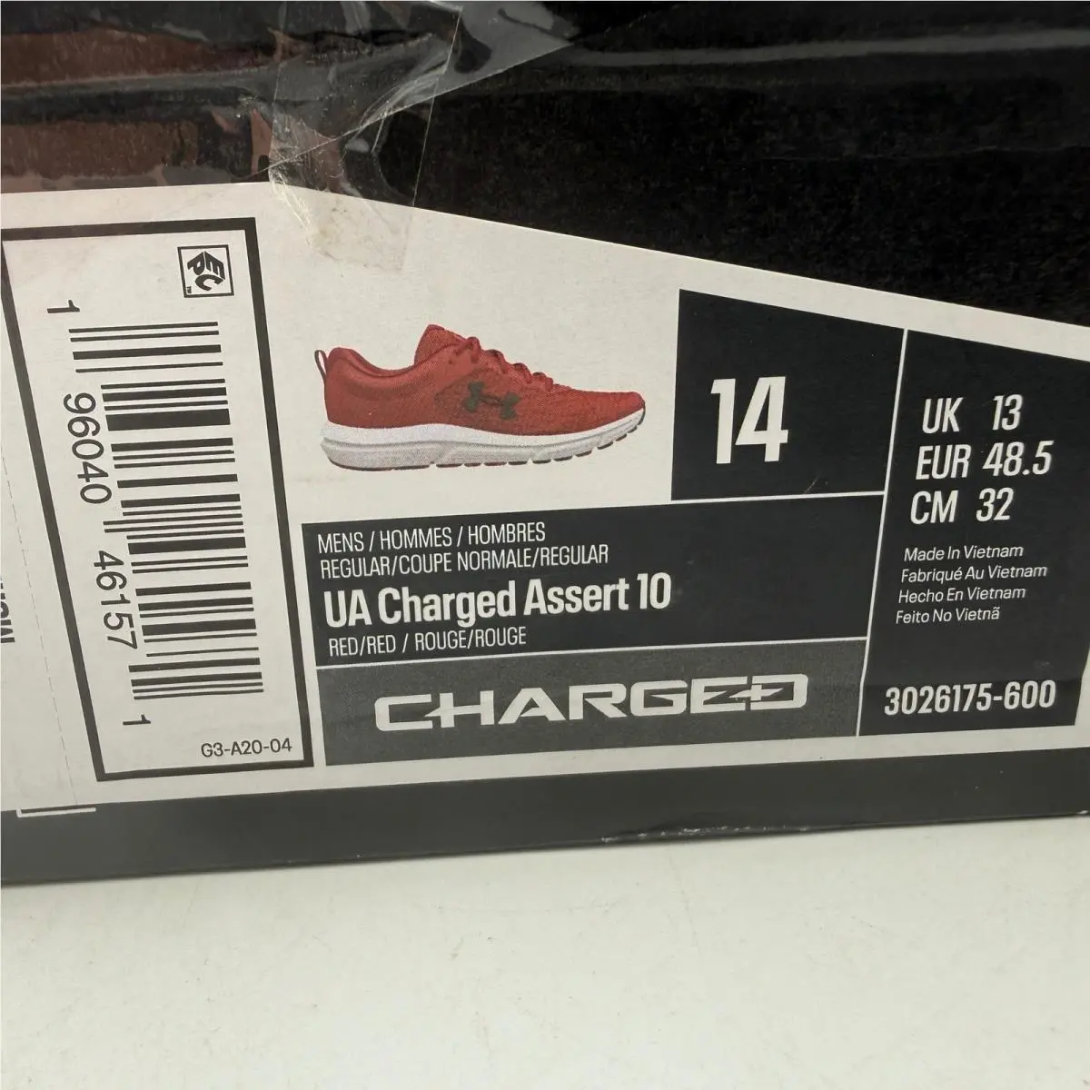 Under Armour shoes - Under Armour Charged Assert 10 - Red 5