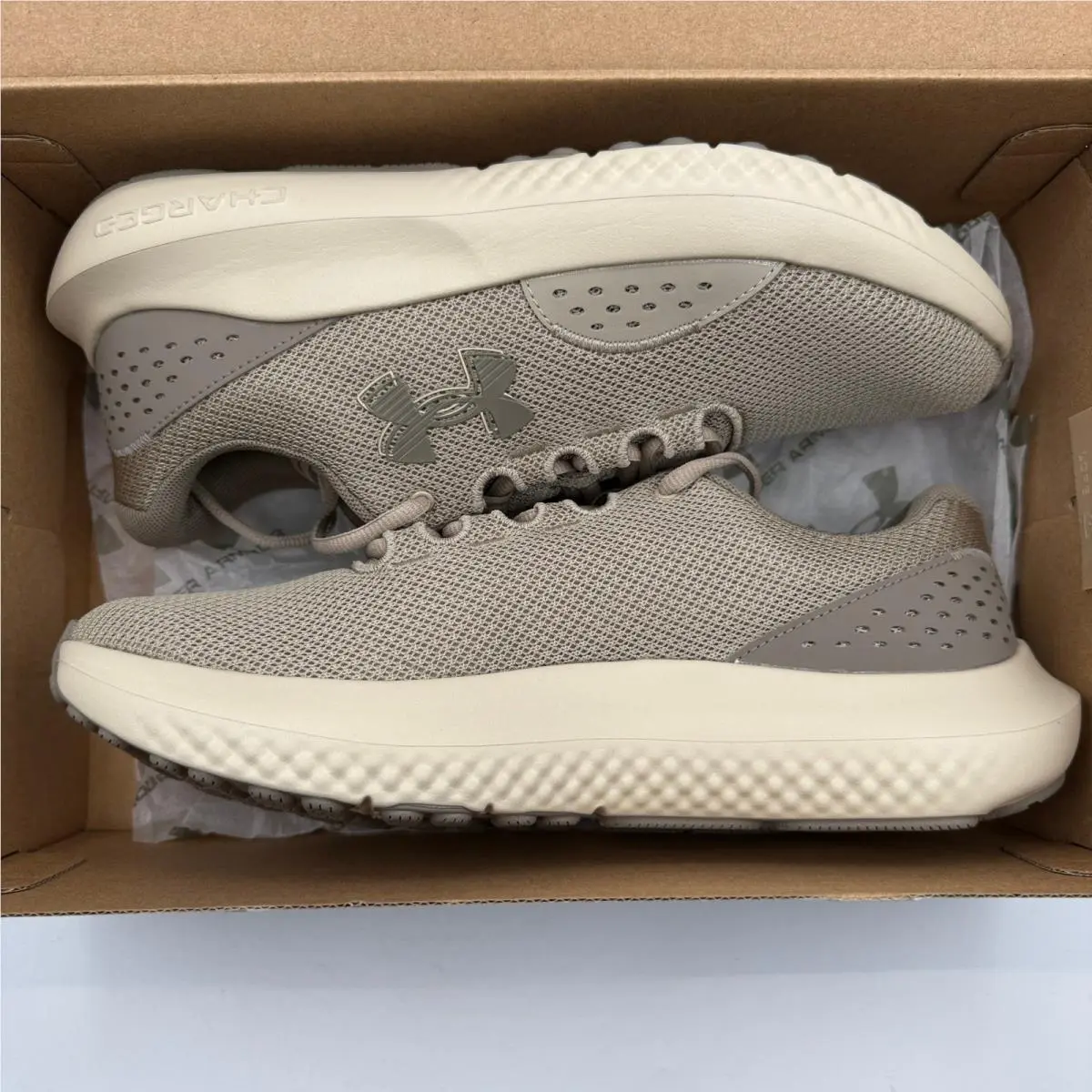 Under Armour shoes - Under Armour Charged Surge 4 - Brown 4