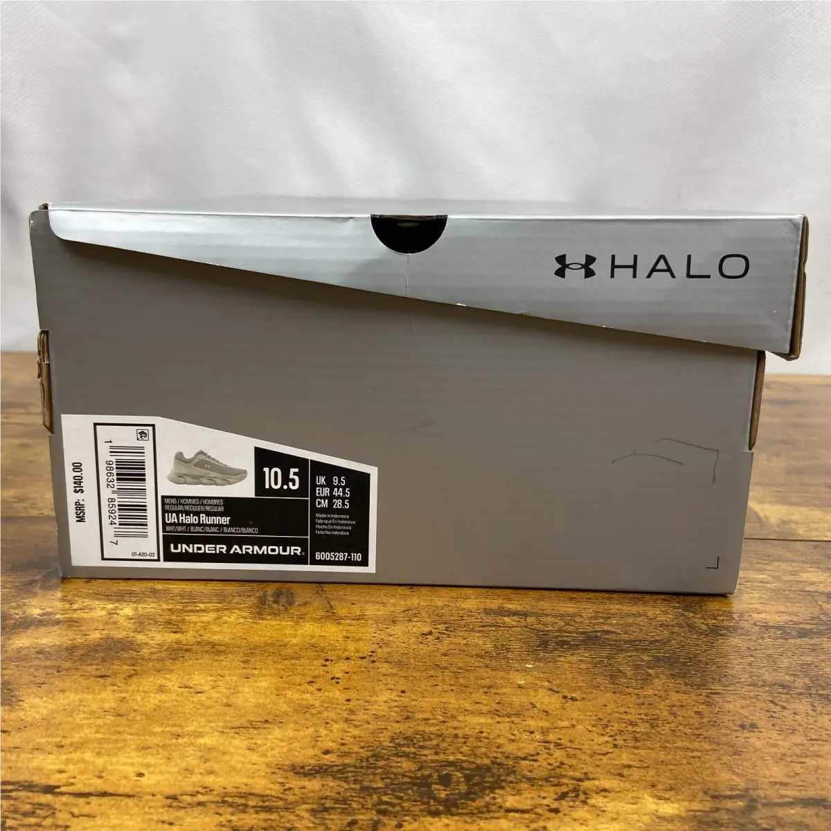 Under Armour shoes - Under Armour Halo Runner - Halo Runner - 6005287-110 - White 10