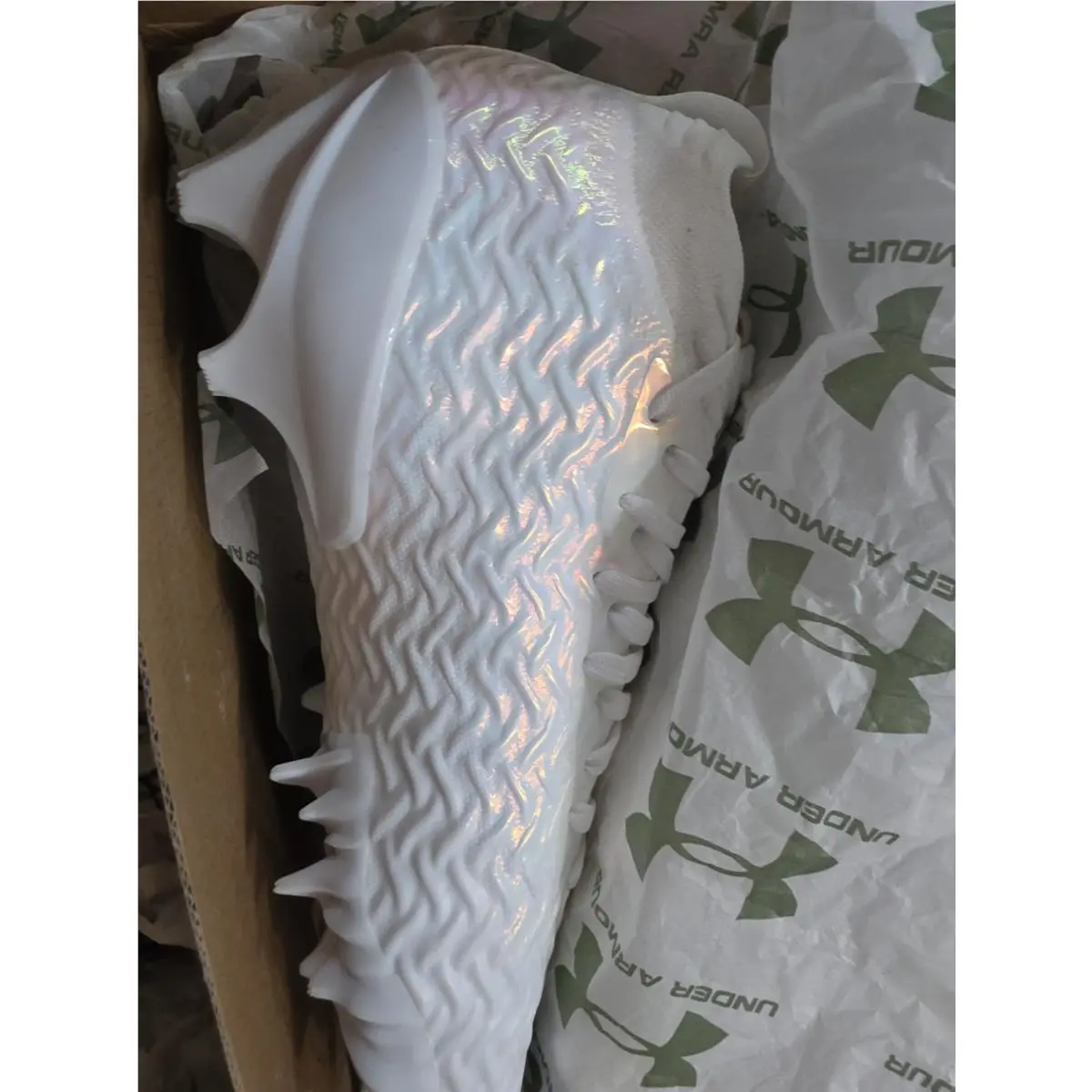 Under Armour shoes - Under Armour Spotlight Pro - Spotlight Pro - 3028200-100 - White 0