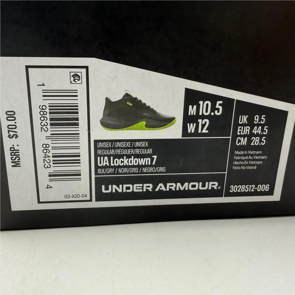 Under Armour shoes - Under Armour Lockdown 7 - Lockdown - Multicolor 0