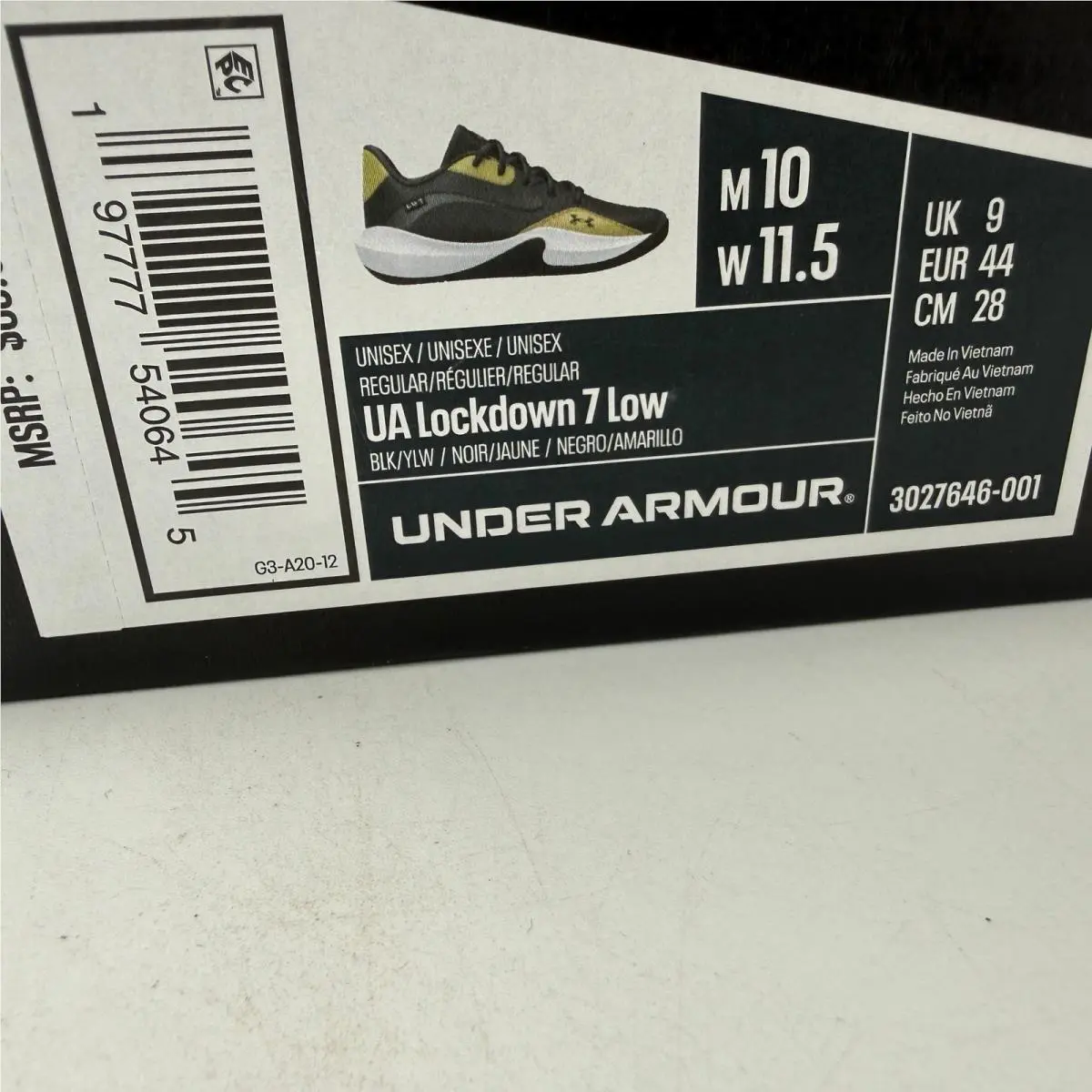 Under Armour shoes - Under Armour Lockdown 7 Low - Black 0