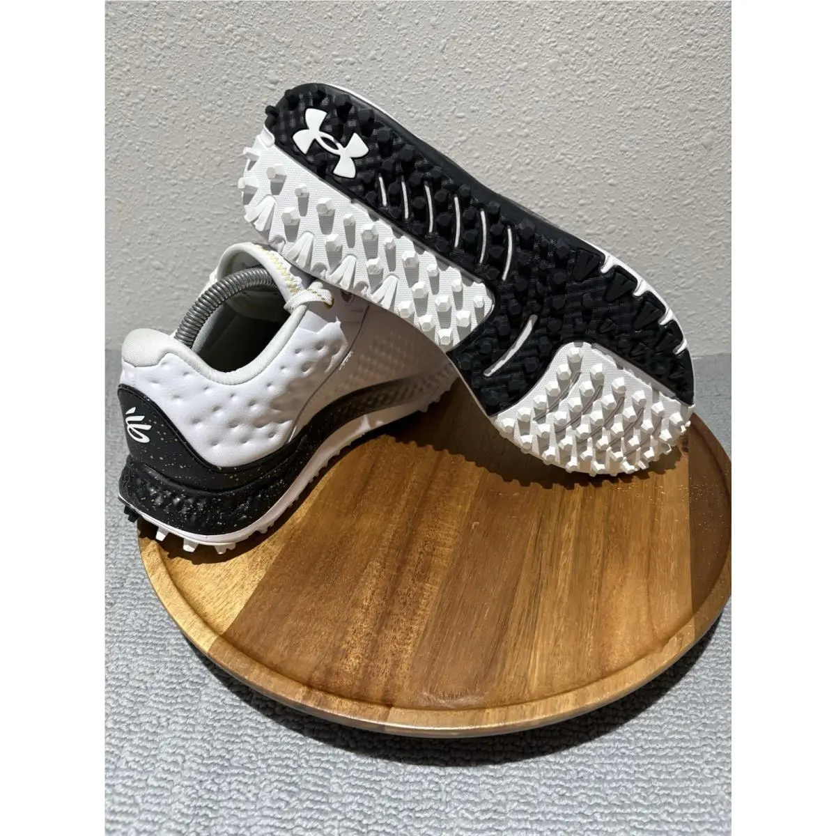 Under Armour shoes - Under Armour Curry Golf - Curry Golf - 3027378-101 - White 2