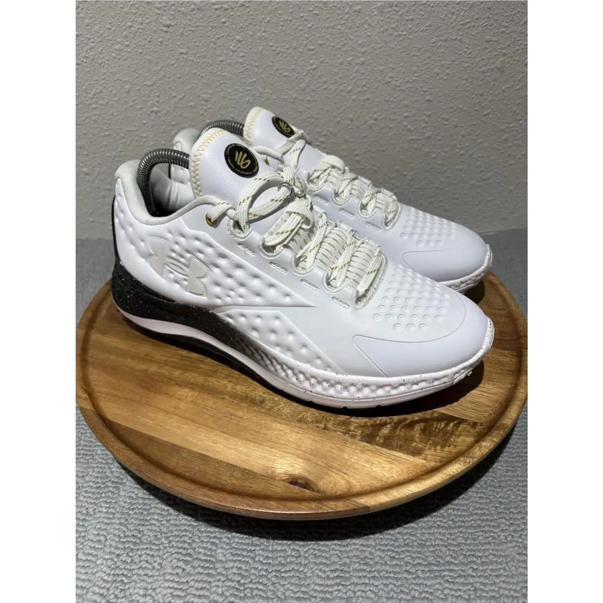 Under Armour shoes - Under Armour Curry Golf - Curry Golf - 3027378-101 - White 0