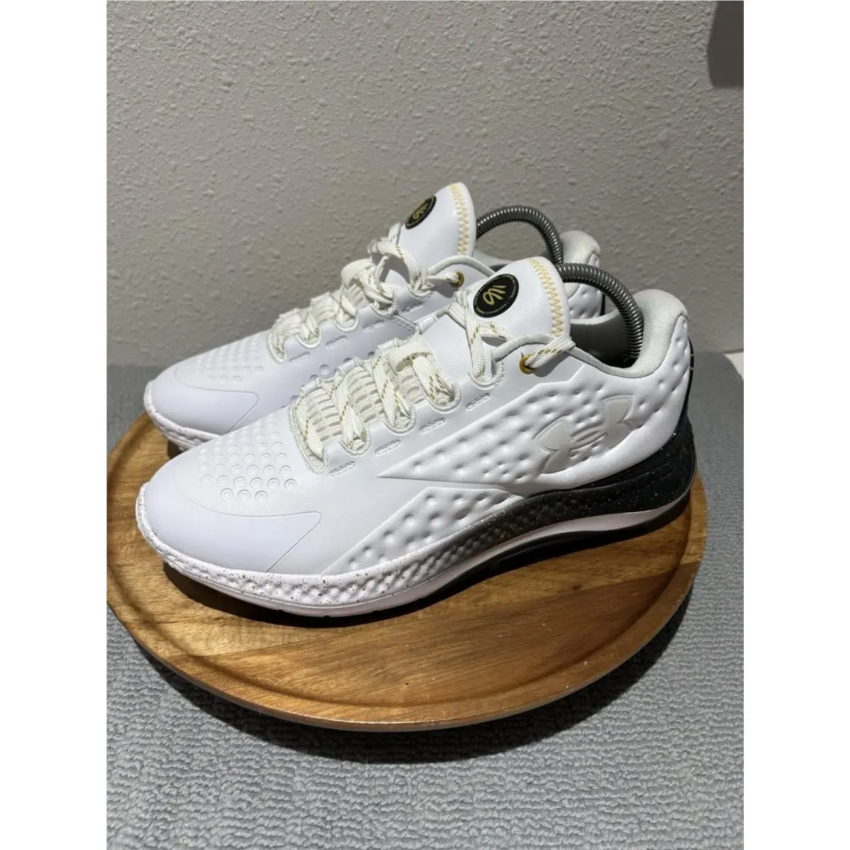 Under Armour shoes - Under Armour Curry Golf - Curry Golf - 3027378-101 - White 1