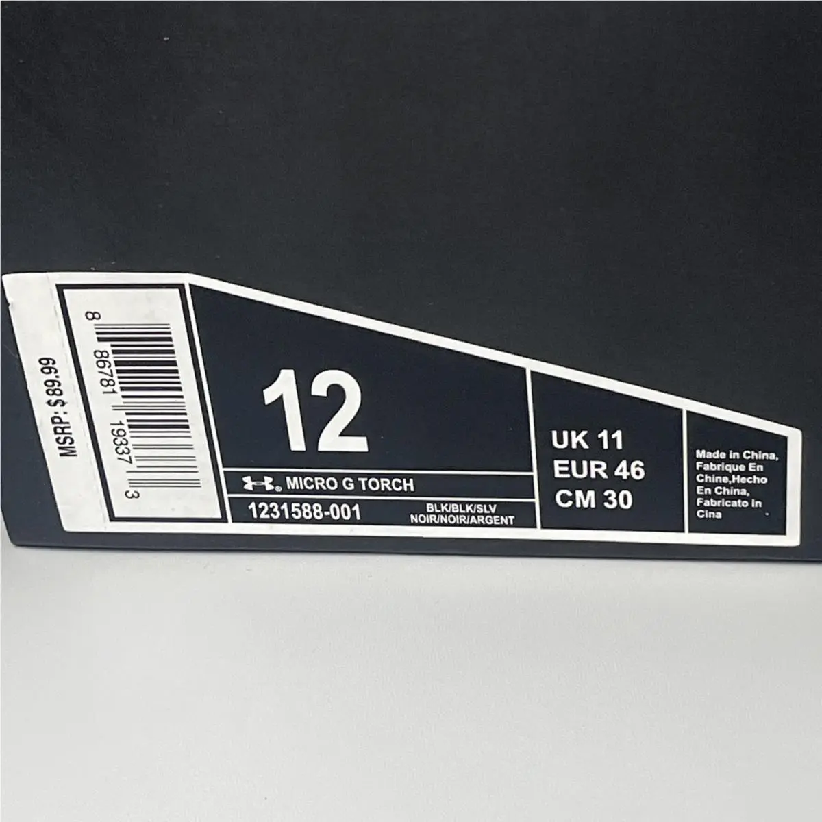 Under Armour shoes - Under Armour Micro G - Micro - 1259013-600 - Black, Manufacturer: Red 1