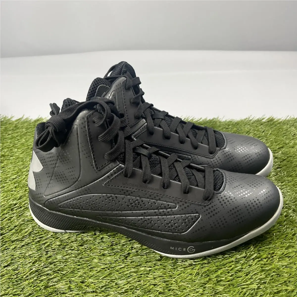 Under Armour shoes - Under Armour Micro G - Micro - 1259013-600 - Black, Manufacturer: Red 4