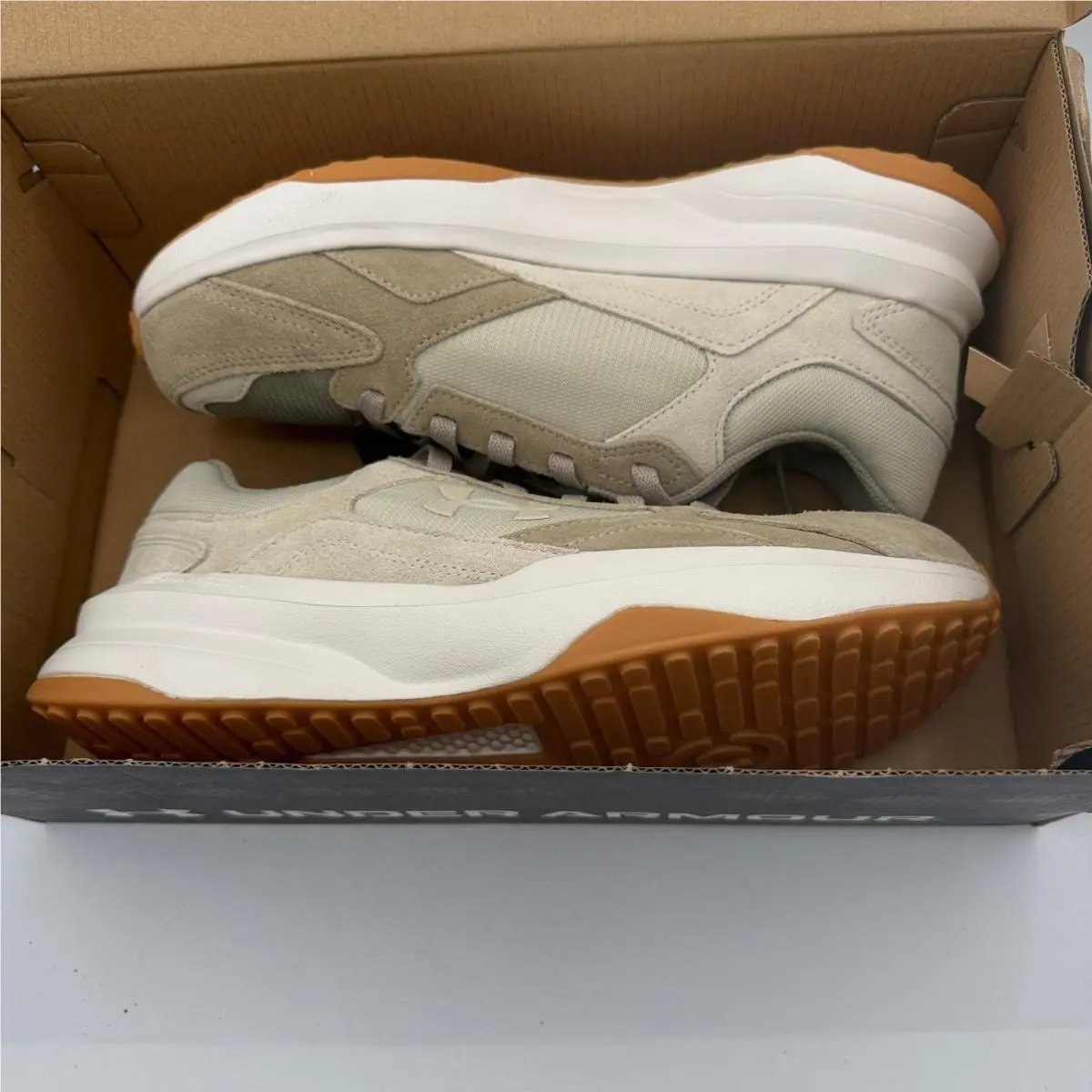 Under Armour shoes - UA Edge Suede - Edge Suede - Brown 5