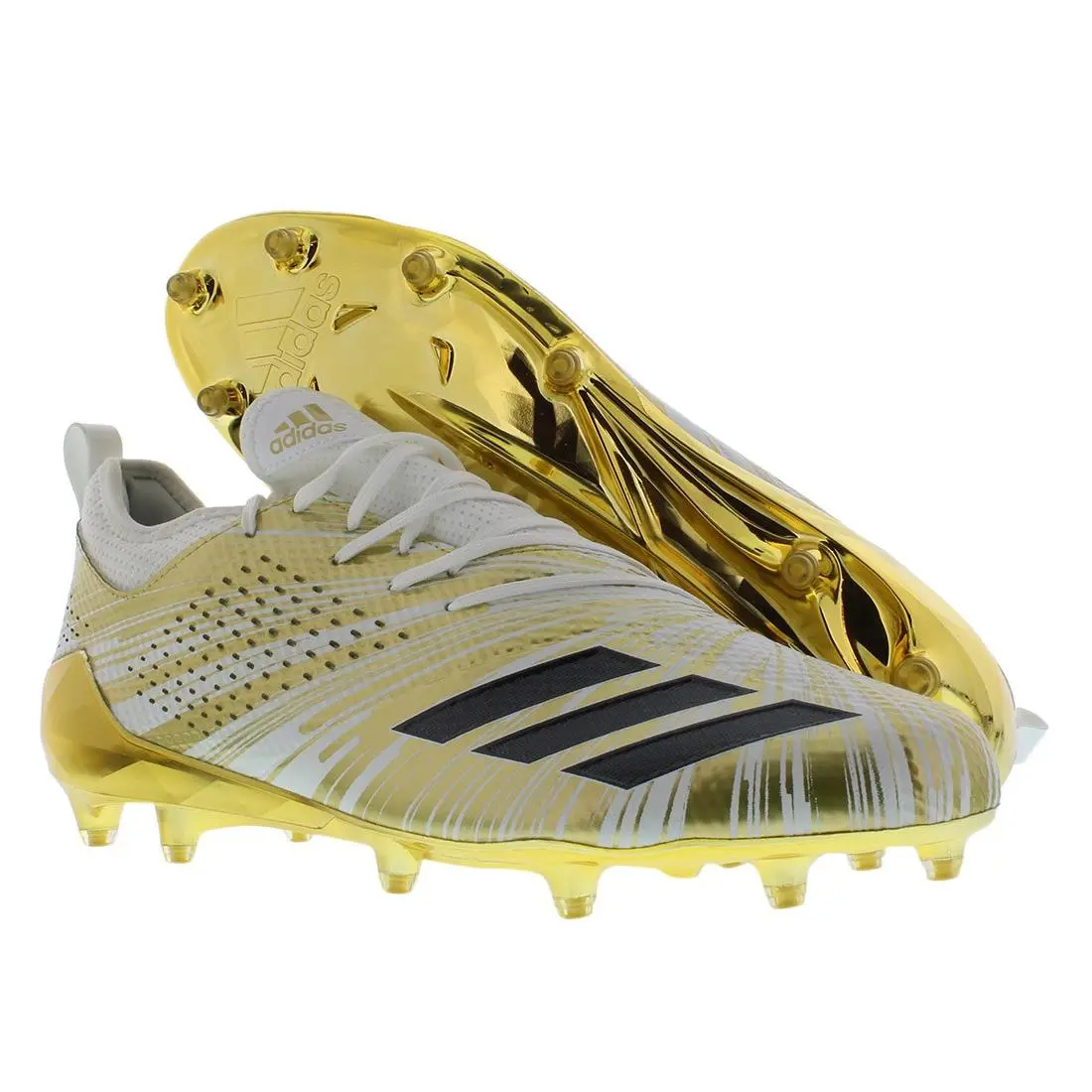 Adidas Adizero 5-Star 7.0 Metallic Mens Shoes Size 12.5 Color: Gold
