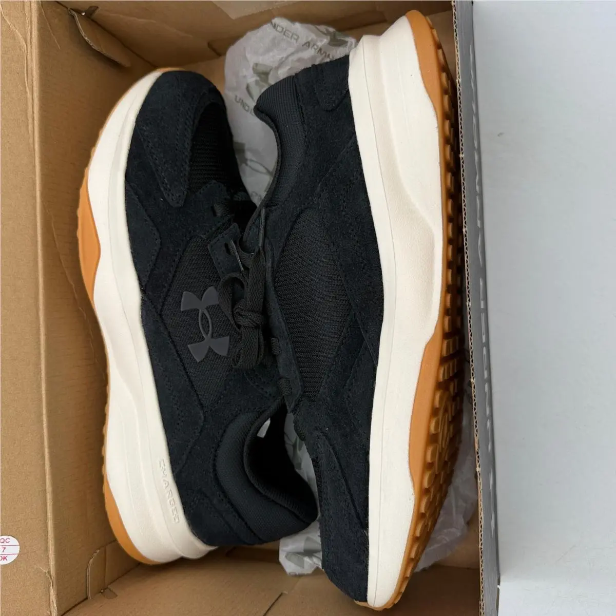 Under Armour shoes - UA Edge Suede - Edge Suede - Black 4