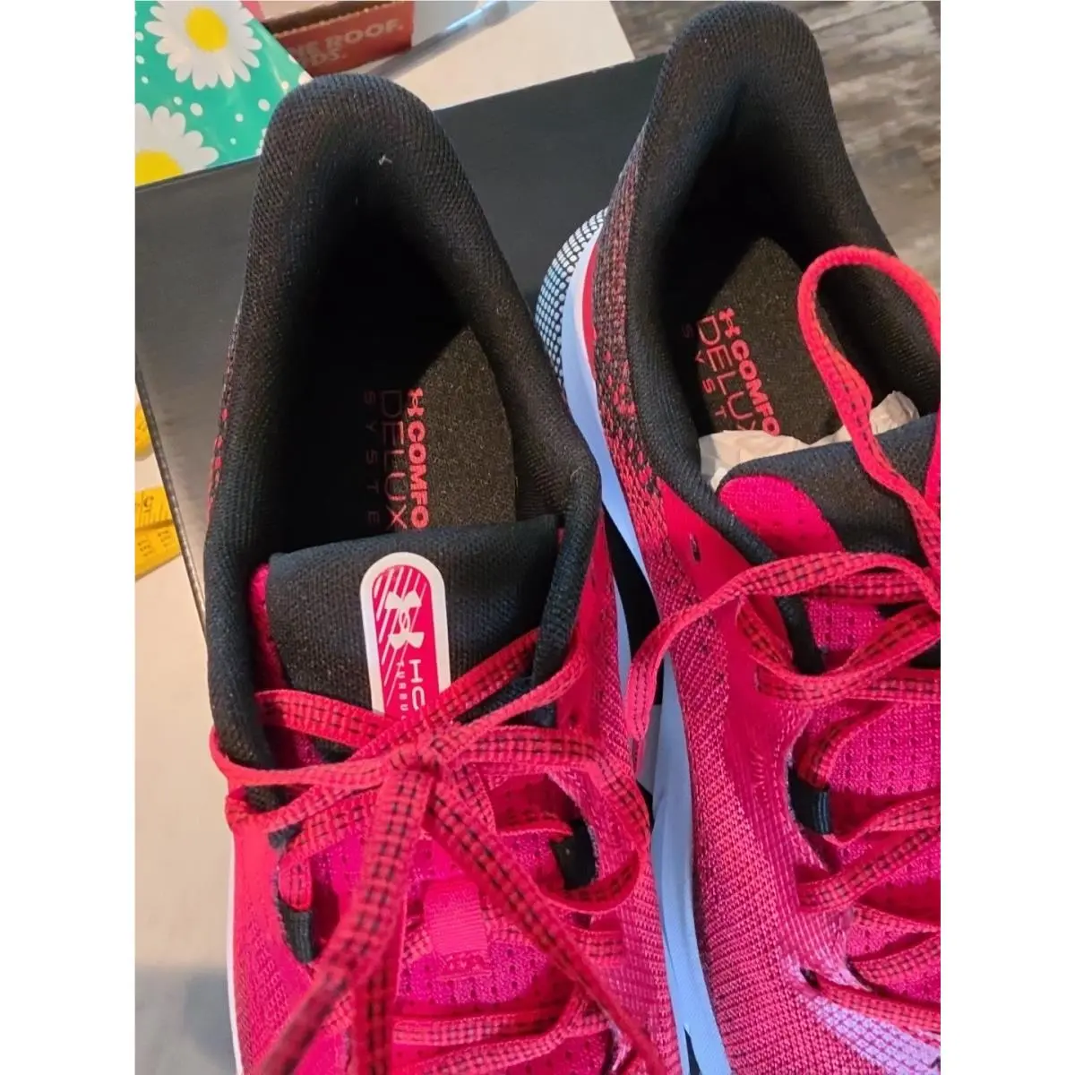 Under Armour shoes - Under Armour HOVR Turbulence 2 - red/white 1