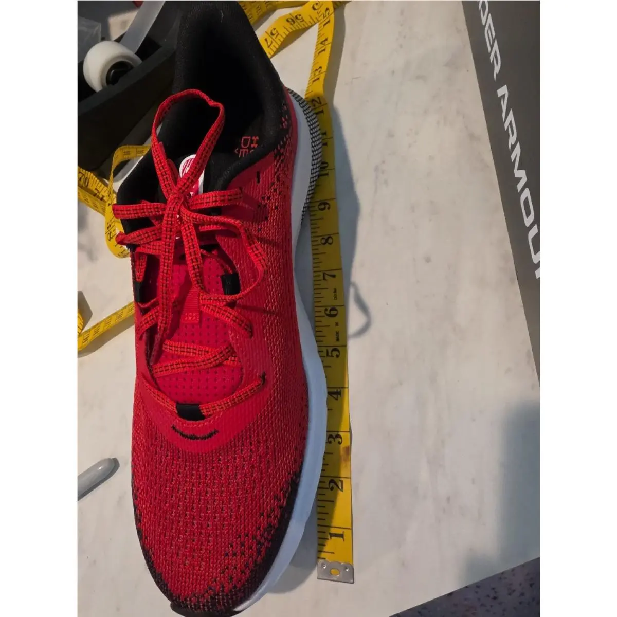 Under Armour shoes - Under Armour HOVR Turbulence 2 - red/white 5