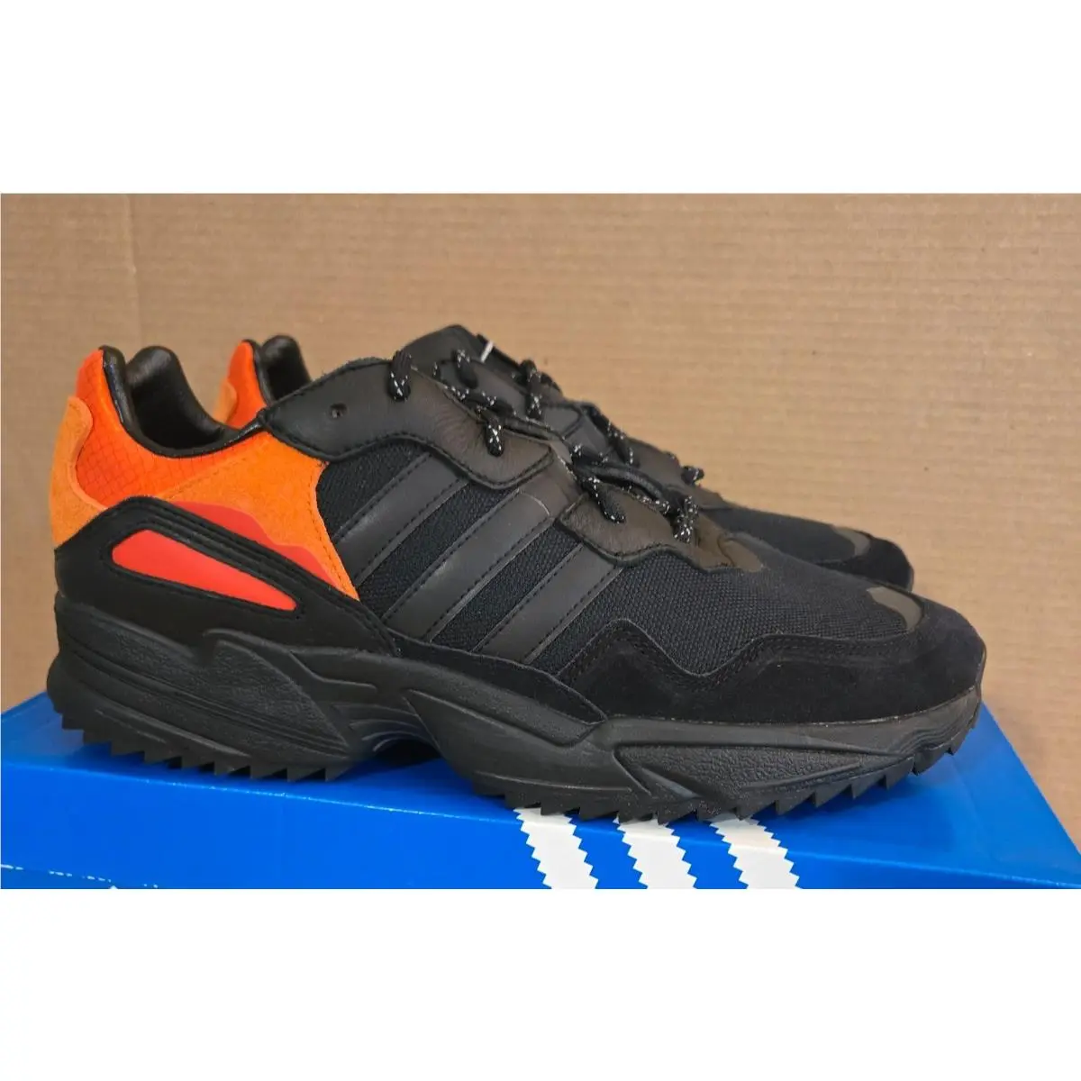 Adidas shoes - EE5592 - EE5592 - Core Black/Trace Grey Met./Flash Orange (UPC: 192615329253) 1
