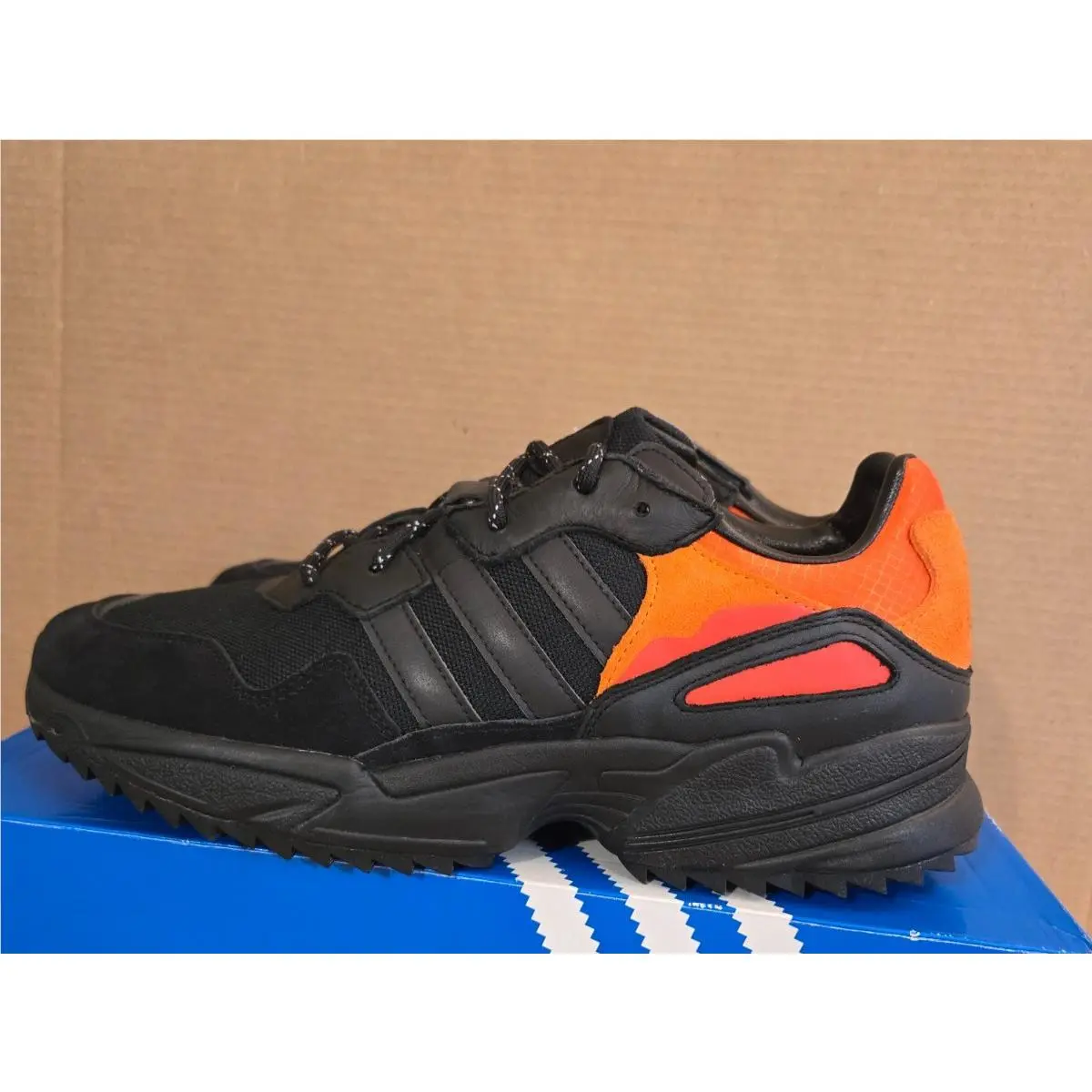 Adidas shoes - EE5592 - EE5592 - Core Black/Trace Grey Met./Flash Orange (UPC: 192615329253) 3