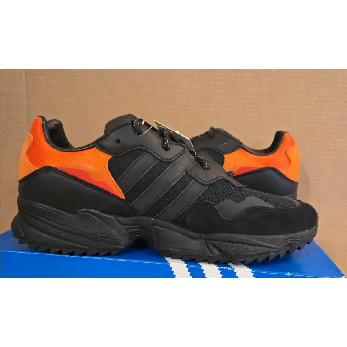 Adidas shoes - EE5592 - EE5592 - Core Black/Trace Grey Met./Flash Orange (UPC: 192615329253) 5