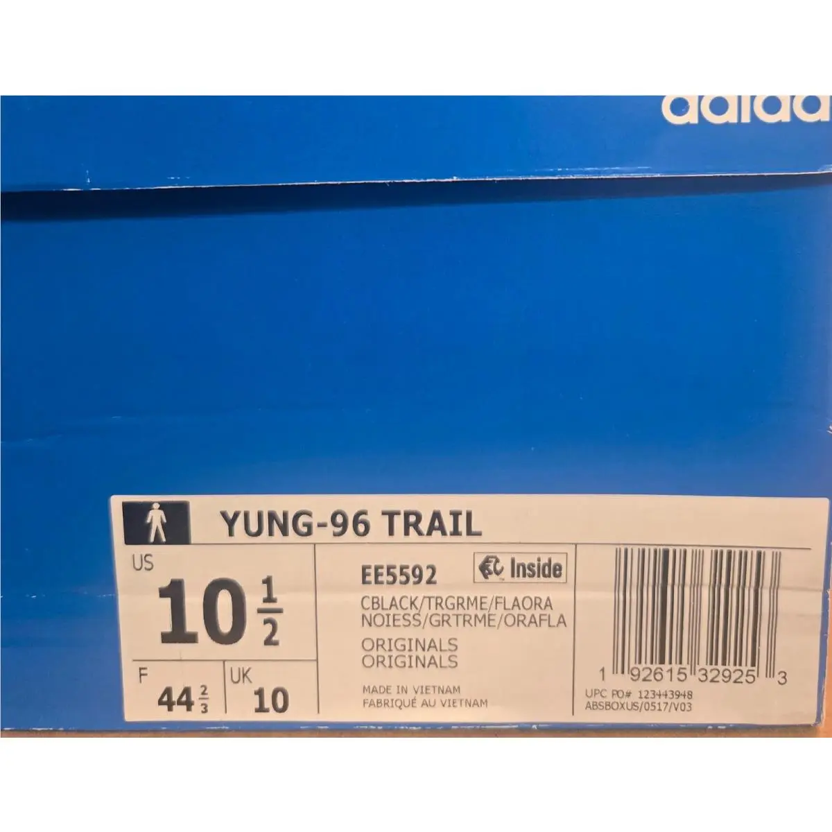 Adidas shoes - EE5592 - EE5592 - Core Black/Trace Grey Met./Flash Orange (UPC: 192615329253) 7