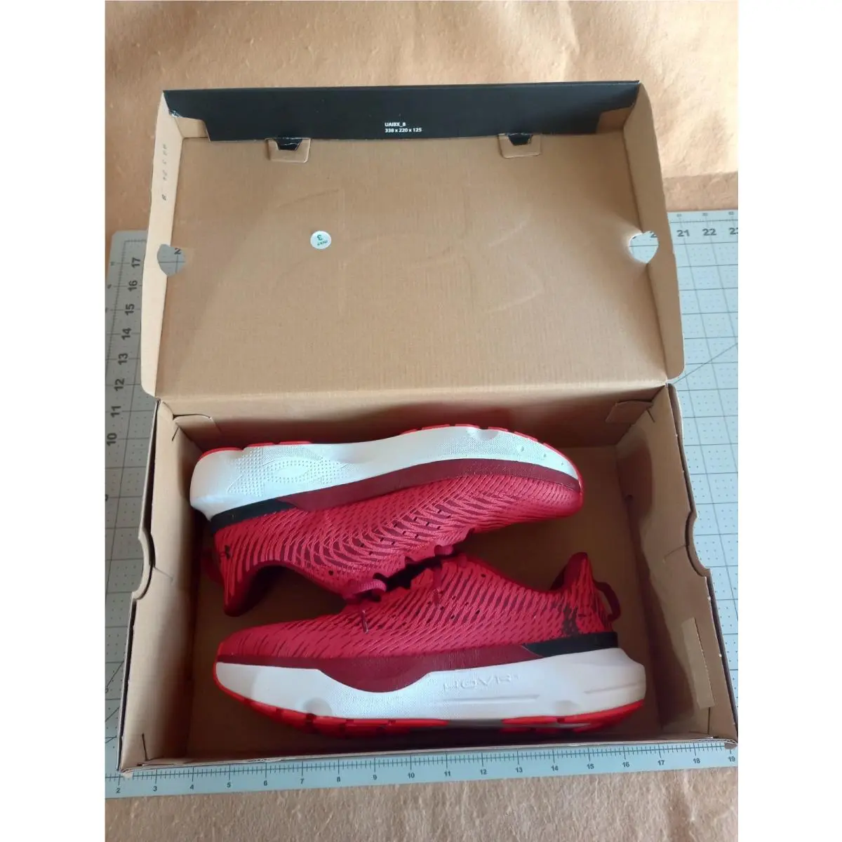 Under Armour Infinite Pro Men`s 7.5 Red White