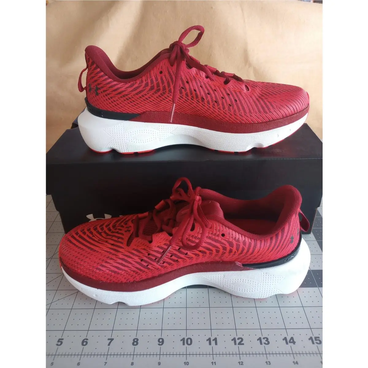 Under Armour shoes - Under Armour Infinite Pro - Infinite Pro - Red 1